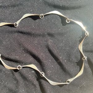 Vintage  Handmade John Lewis from Boston, Mid-70's, Sterling Silver necklace.